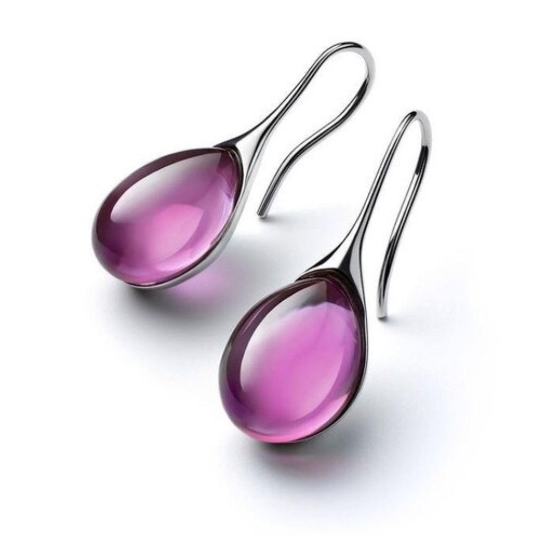 Crystal Drop Earrings in Gold and Silver (BUY 1 GET 1 FREE)