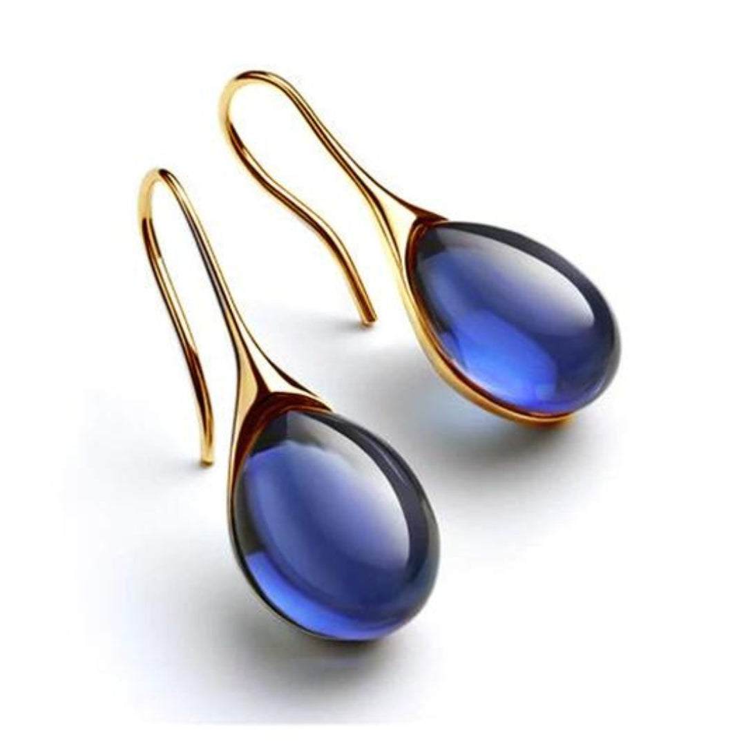 Crystal Drop Earrings in Gold and Silver (BUY 1 GET 1 FREE)