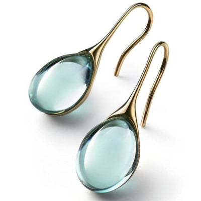 Crystal Drop Earrings in Gold and Silver (BUY 1 GET 1 FREE)